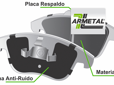 Incorporacion de producto Armetal: Pastillas para freno Durbloc